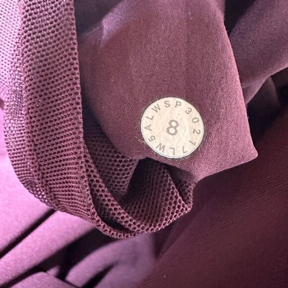 Lululemon On The Fly Pant 28" Dark Adobe Women's Size 8 Excellent Used Condition - Picture 5 of 8